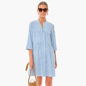 Tuckernuck Blue Stripe Royal Shirt Dress